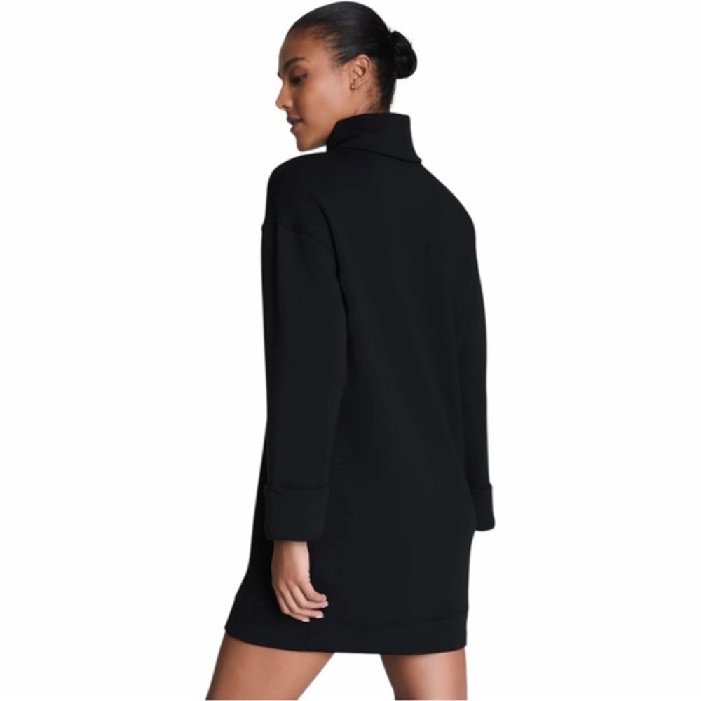 Spanx Black Turtleneck Sweater Dress